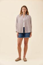 Lyndell Shirt from Isle of Mine - Taupe