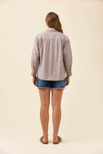 Lyndell Shirt from Isle of Mine - Taupe