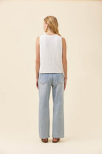 Haser Tank Top from Isle of Mine - White