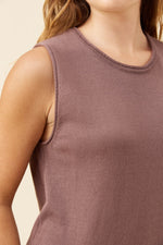 Haser Tank Top from Isle of Mine - Taupe