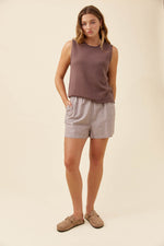 Haser Tank Top from Isle of Mine - Taupe