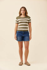 Marcelle T-shirt from Isle of Mine - Olive