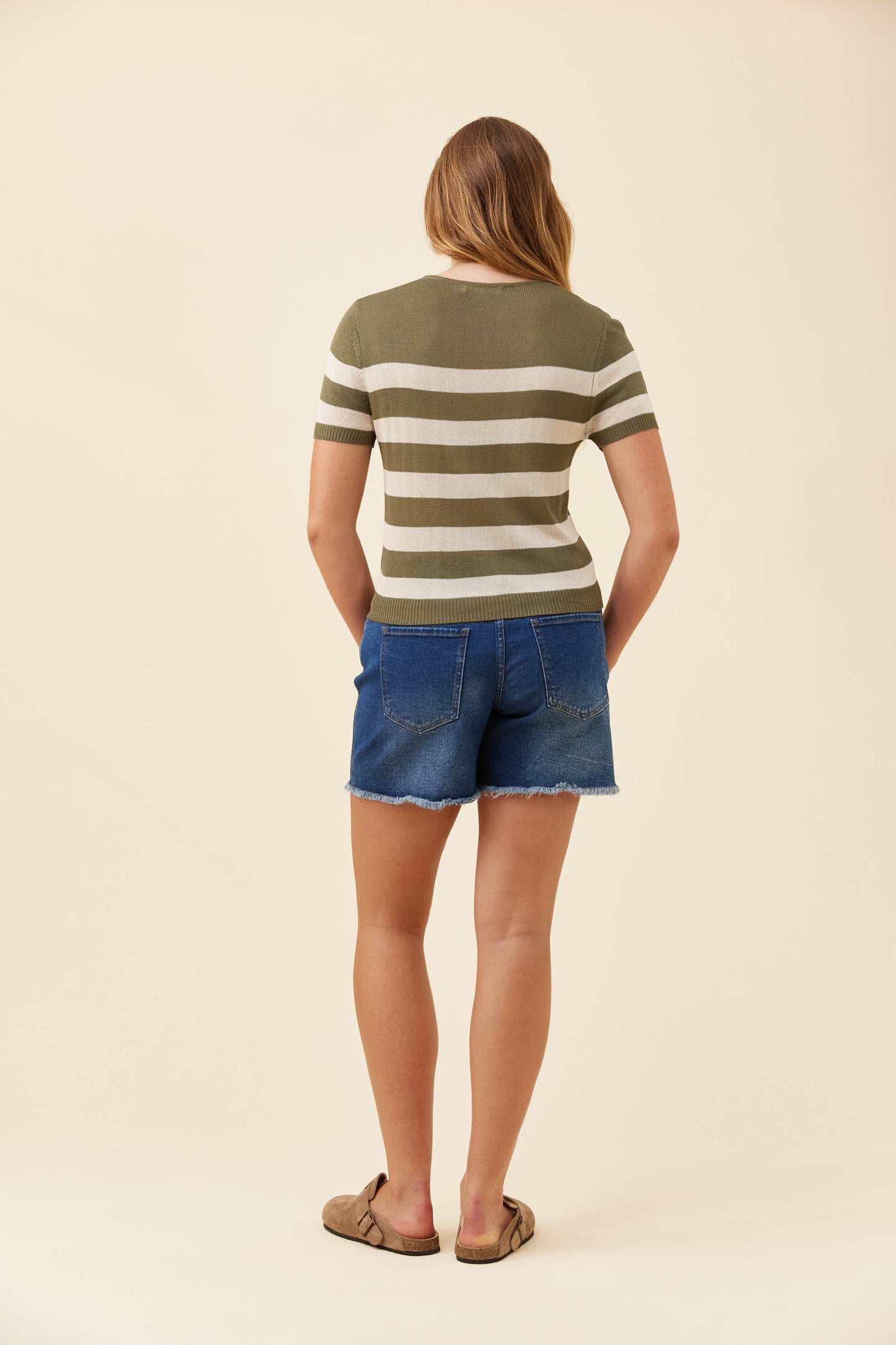 Marcelle T-shirt from Isle of Mine - Olive