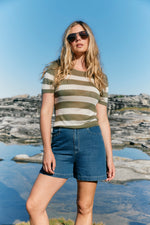 Marcelle T-shirt from Isle of Mine - Olive