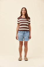 Marcelle T-shirt from Isle of Mine - Taupe