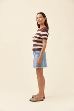 Marcelle T-shirt from Isle of Mine - Taupe