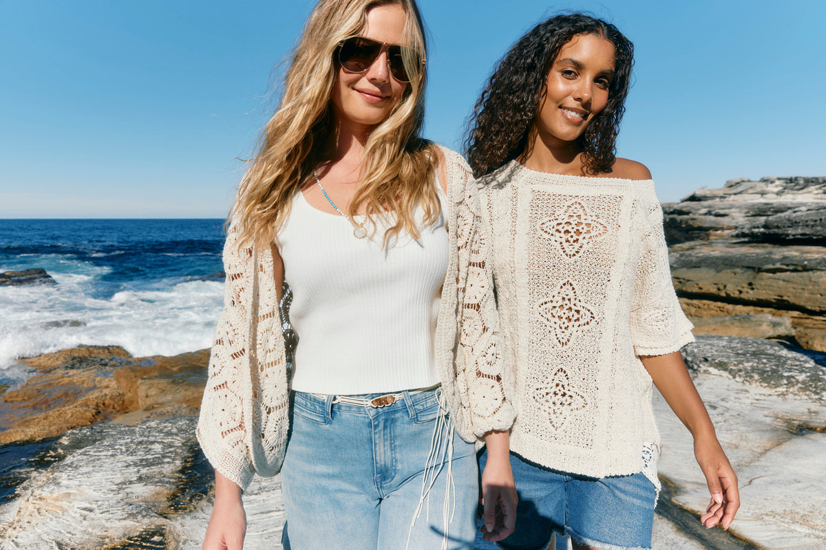 Maggie Crochet Top from Isle of Mine - Canvas