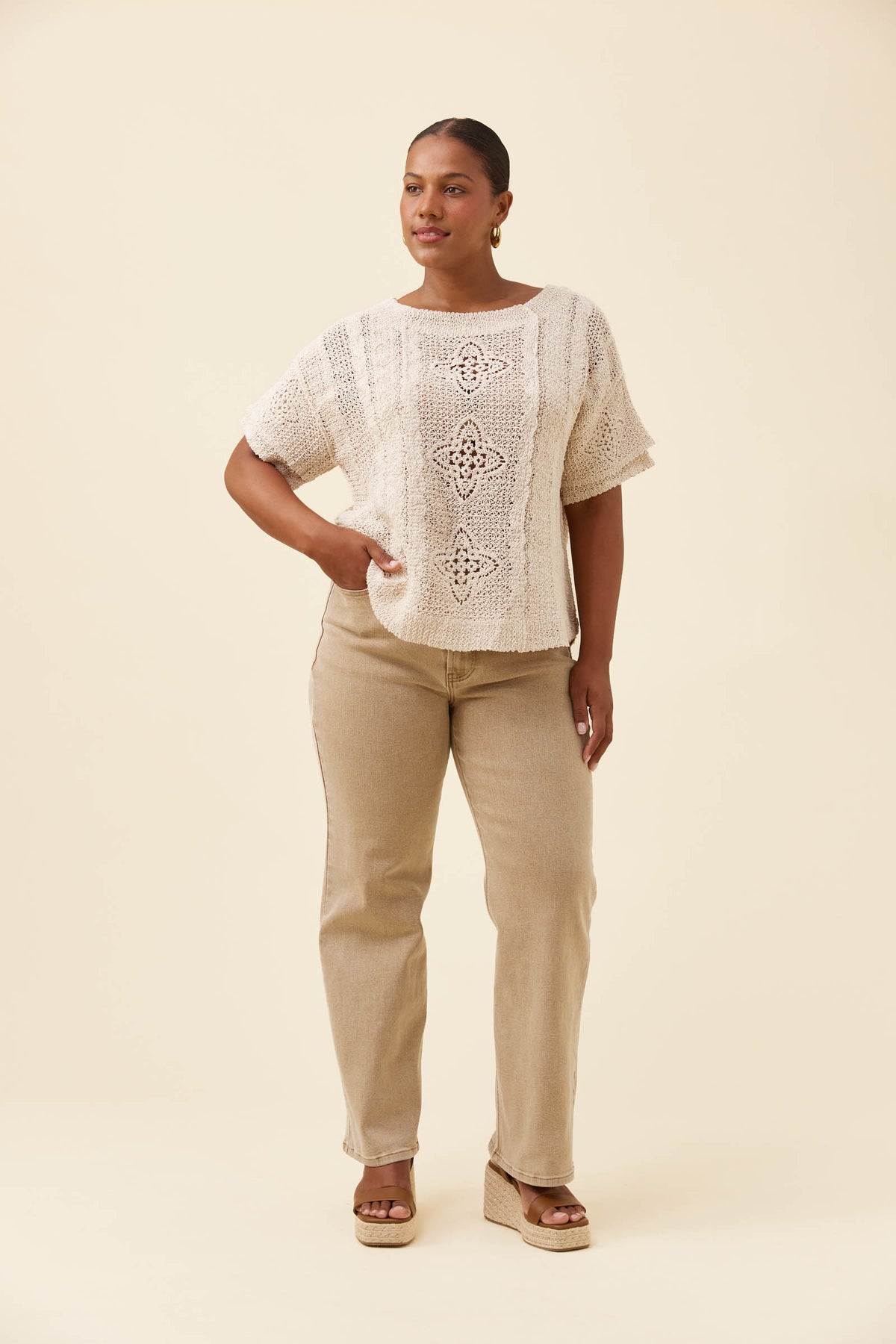 Maggie Crochet Top from Isle of Mine - Canvas