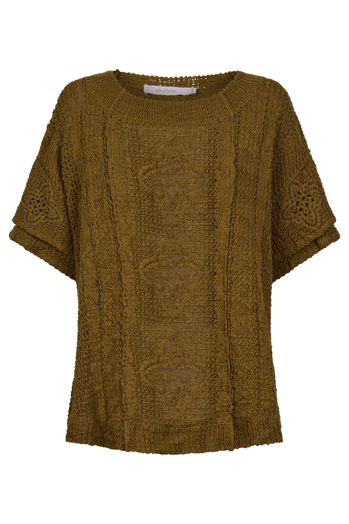 Maggie Crochet Top from Isle of Mine - Olive