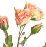 Artificial rose spray Pink colour