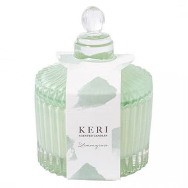 Keri lemongrass candle delight.