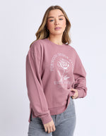 Foxwood Established Rose Crew Dusty Rose