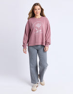 Foxwood Established Rose Crew Dusty Rose