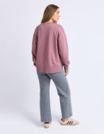 Foxwood Established Rose Crew Dusty Rose