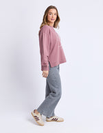 Foxwood Established Rose Crew Dusty Rose