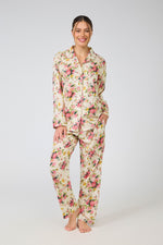 Long Sleeve Cotton Pajama Set - Arabella MD-751F3