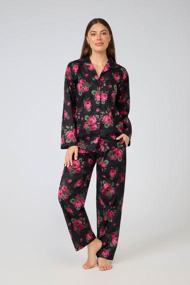 Long Sleeve Cotton Pajama Set - Arabella MD-751P4