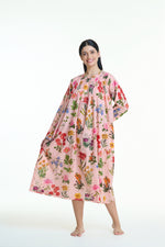 Long Sleeve Cotton Nightie - Arabella MD-757FF