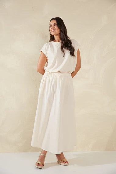 Adelfia Maxi Skirt - Cannoli