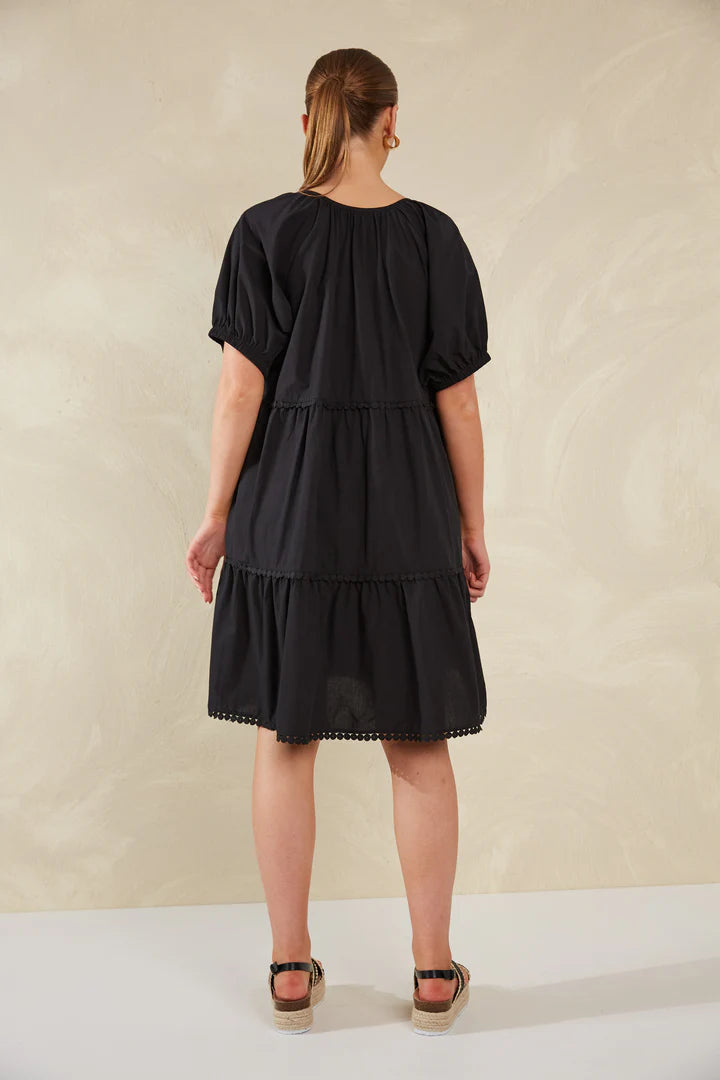 Adelfia Dress - Domino