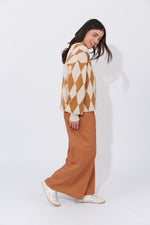 Casablanca Lurex Jumper - Sand/Dune