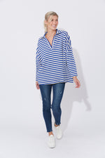 La Paz Top - Cobalt