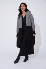 Cyprus Cardigan - White/Kohl