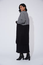 Cyprus Cardigan - White/Kohl