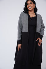 Cyprus Cardigan - White/Kohl