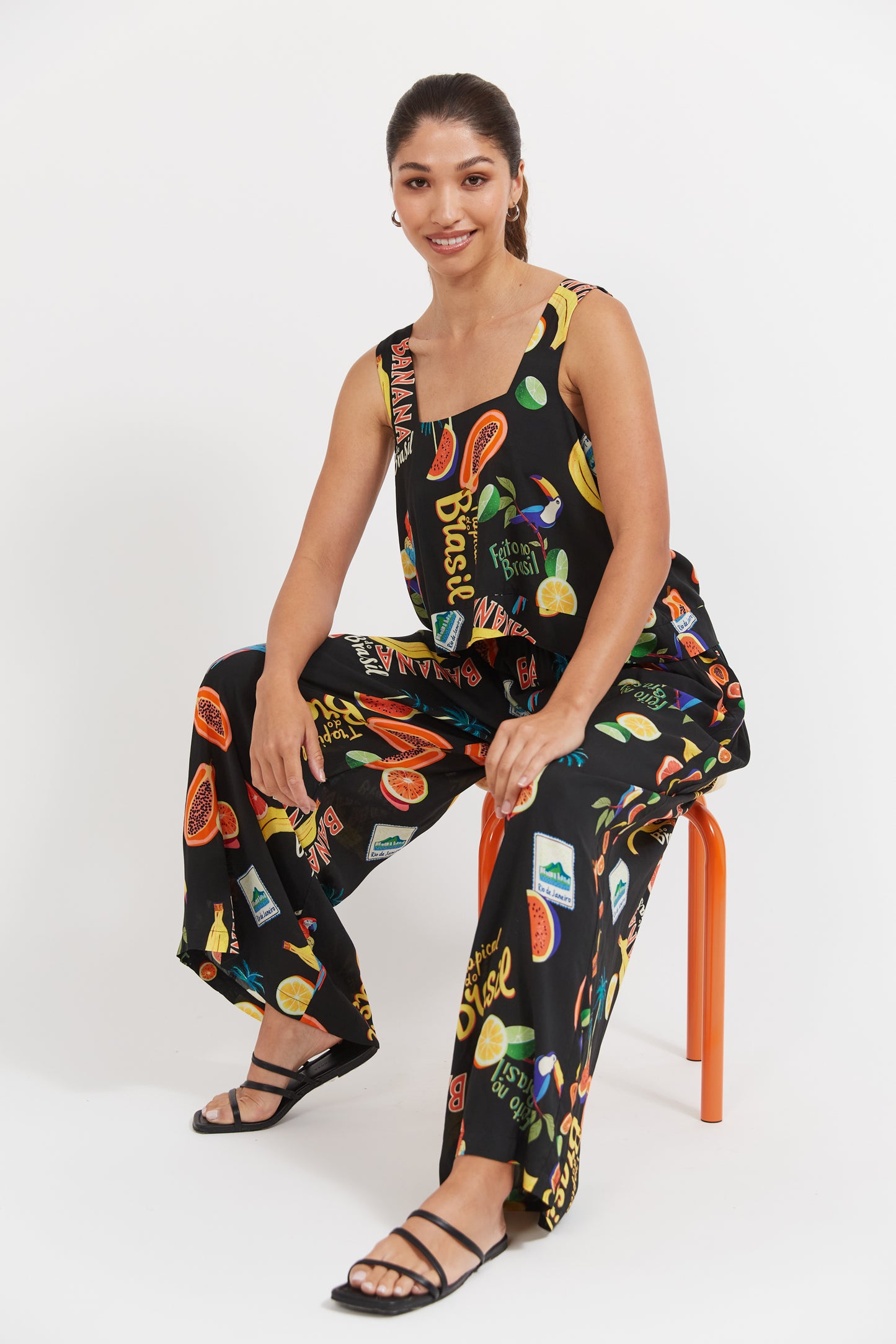 Cabana Tank - Brasil Black