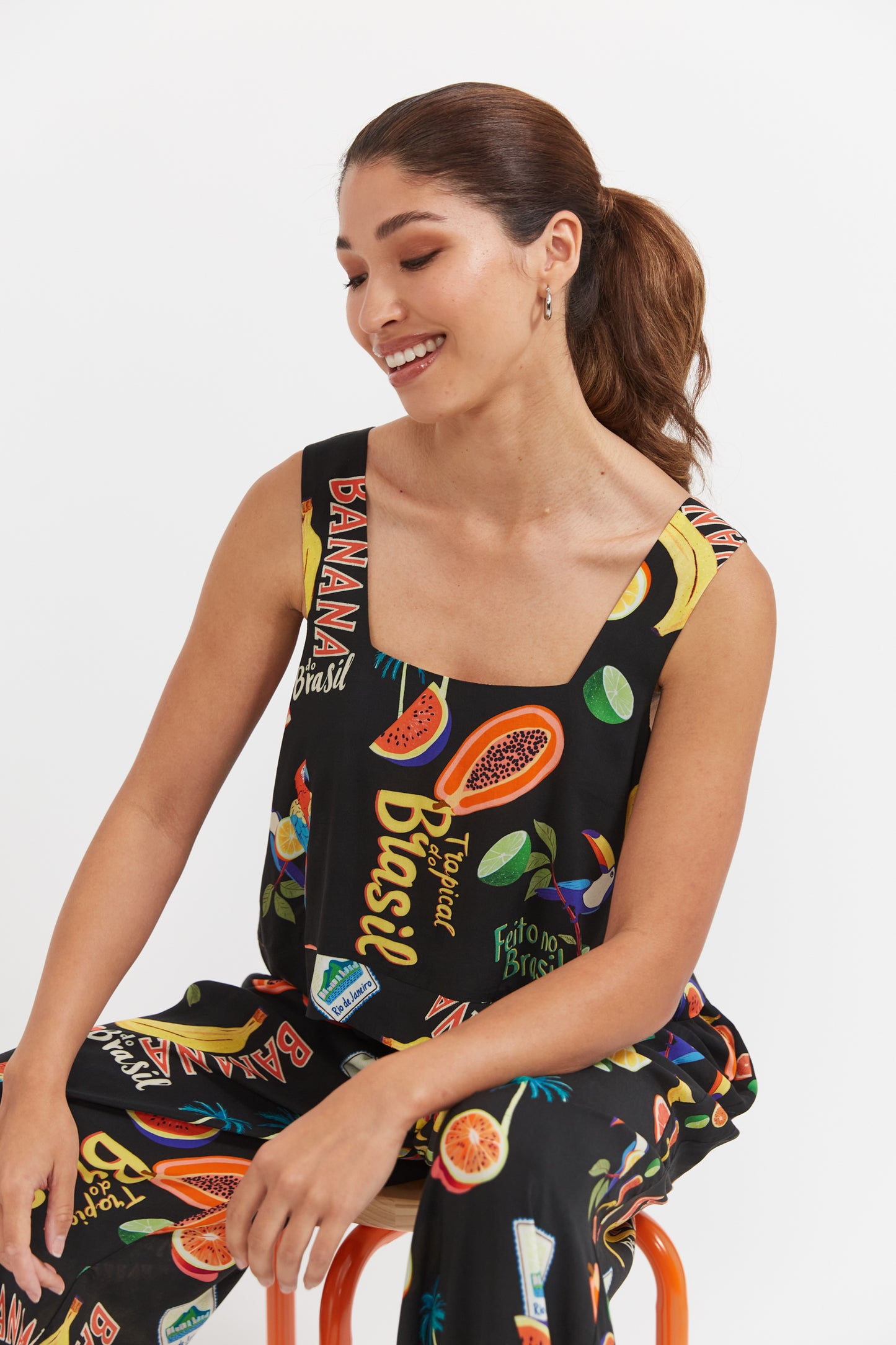 Cabana Tank - Brasil Black