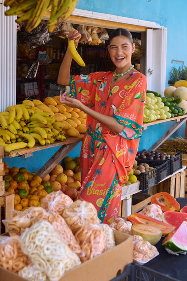 Cabana Pant - Brasil Coral
