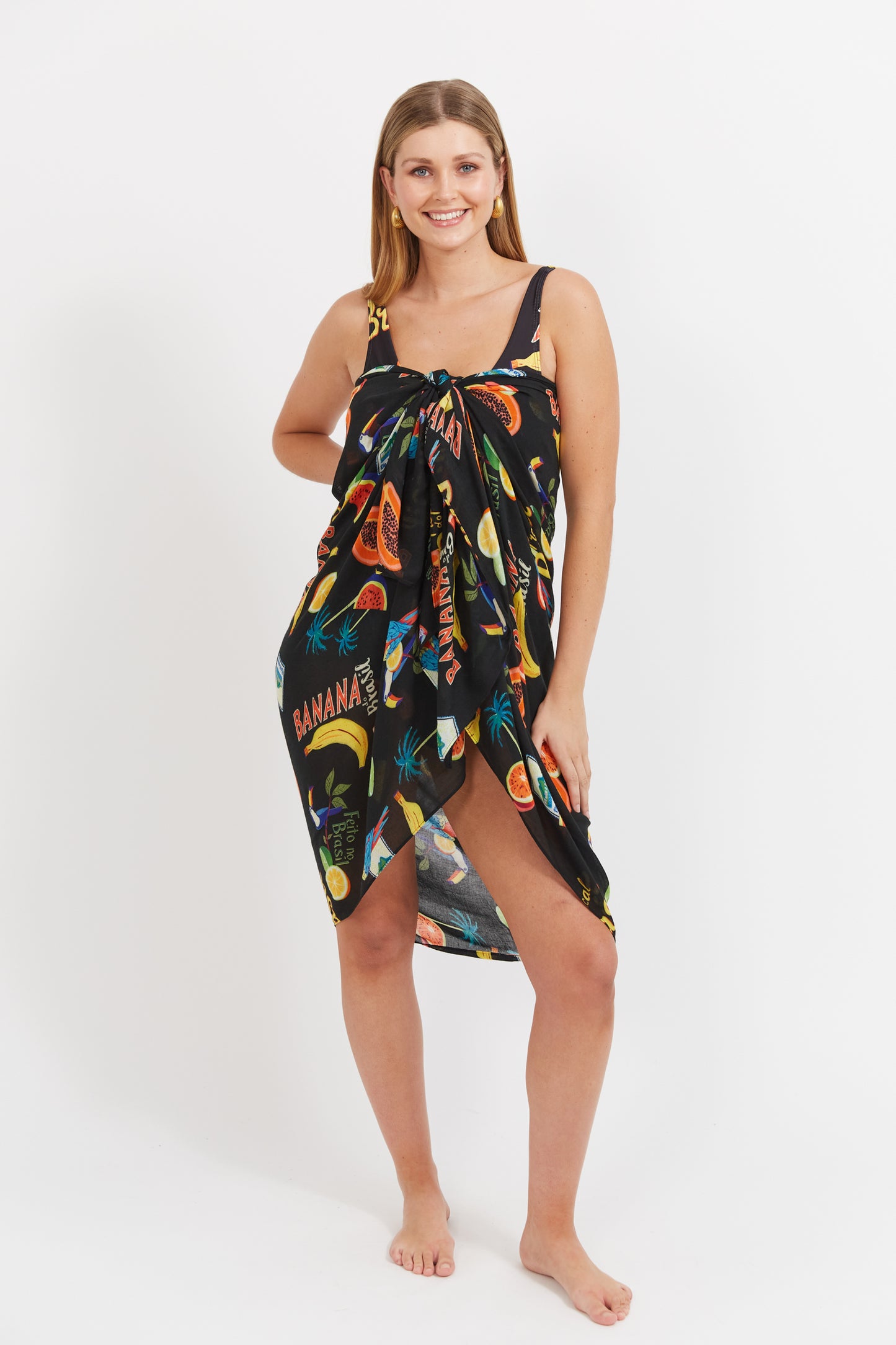 Cabana Sarong - Brasil Black