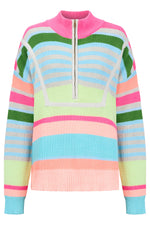 Alaska Stripe Jumper from The Haven Co - Neon