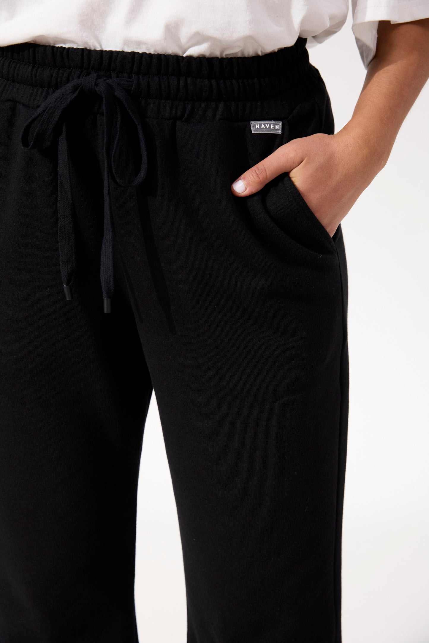 Boston Sweatpant from The Haven Co - Black