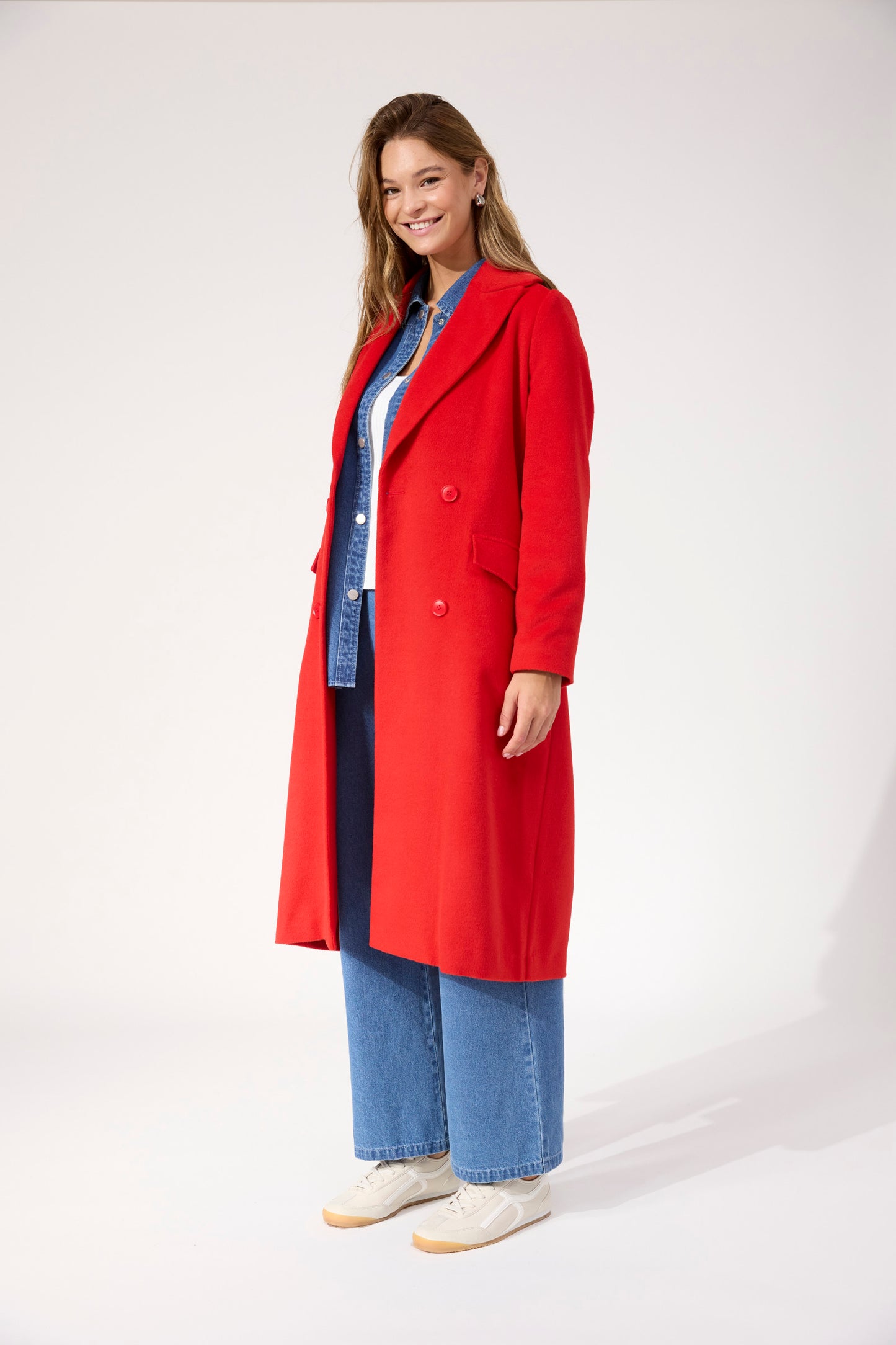 Chicago Coat from The Haven Co - Red