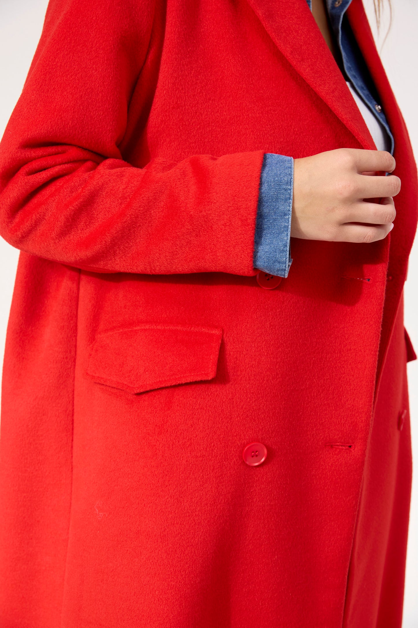 Chicago Coat from The Haven Co - Red