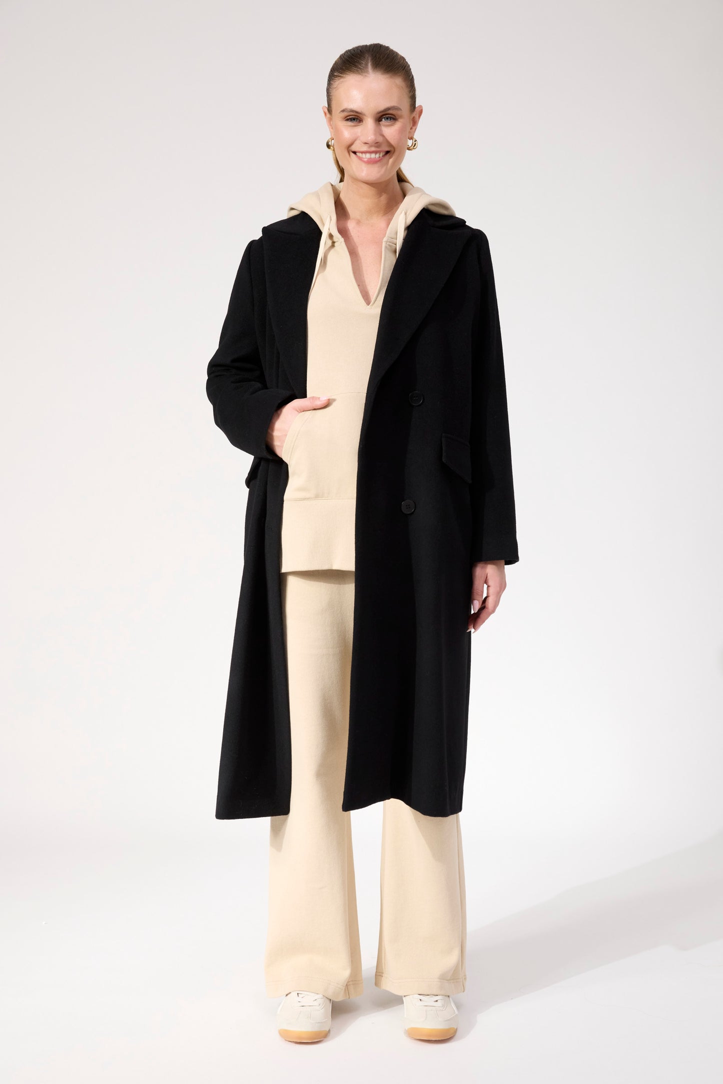 Chicago Coat from The Haven Co - Black