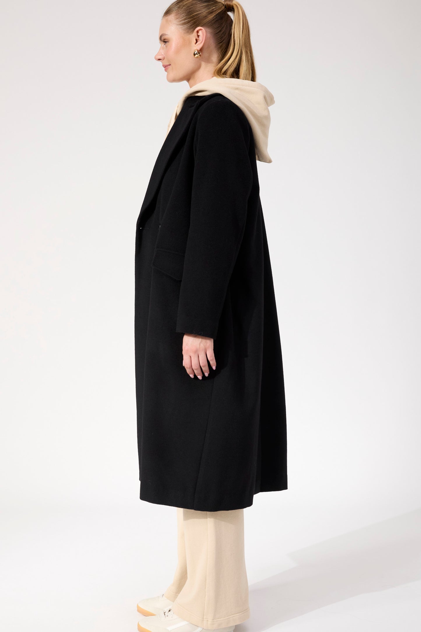 Chicago Coat from The Haven Co - Black