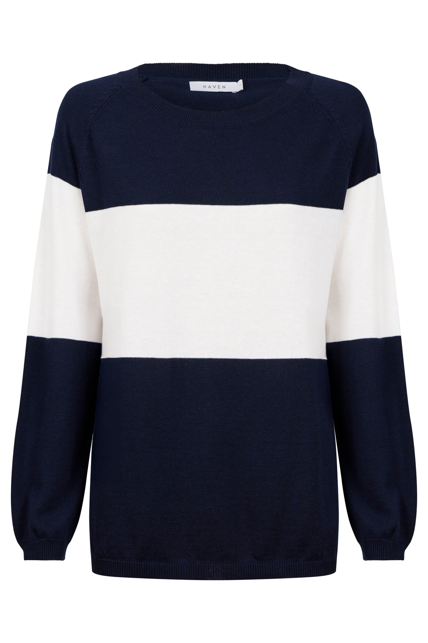 Savoie Stripe Jumper from The Haven Co -Navy Stripe