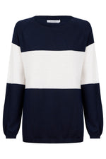 Savoie Stripe Jumper from The Haven Co -Navy Stripe
