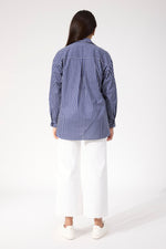 Fairbanks Stripe Shirt from The Haven Co - Navy