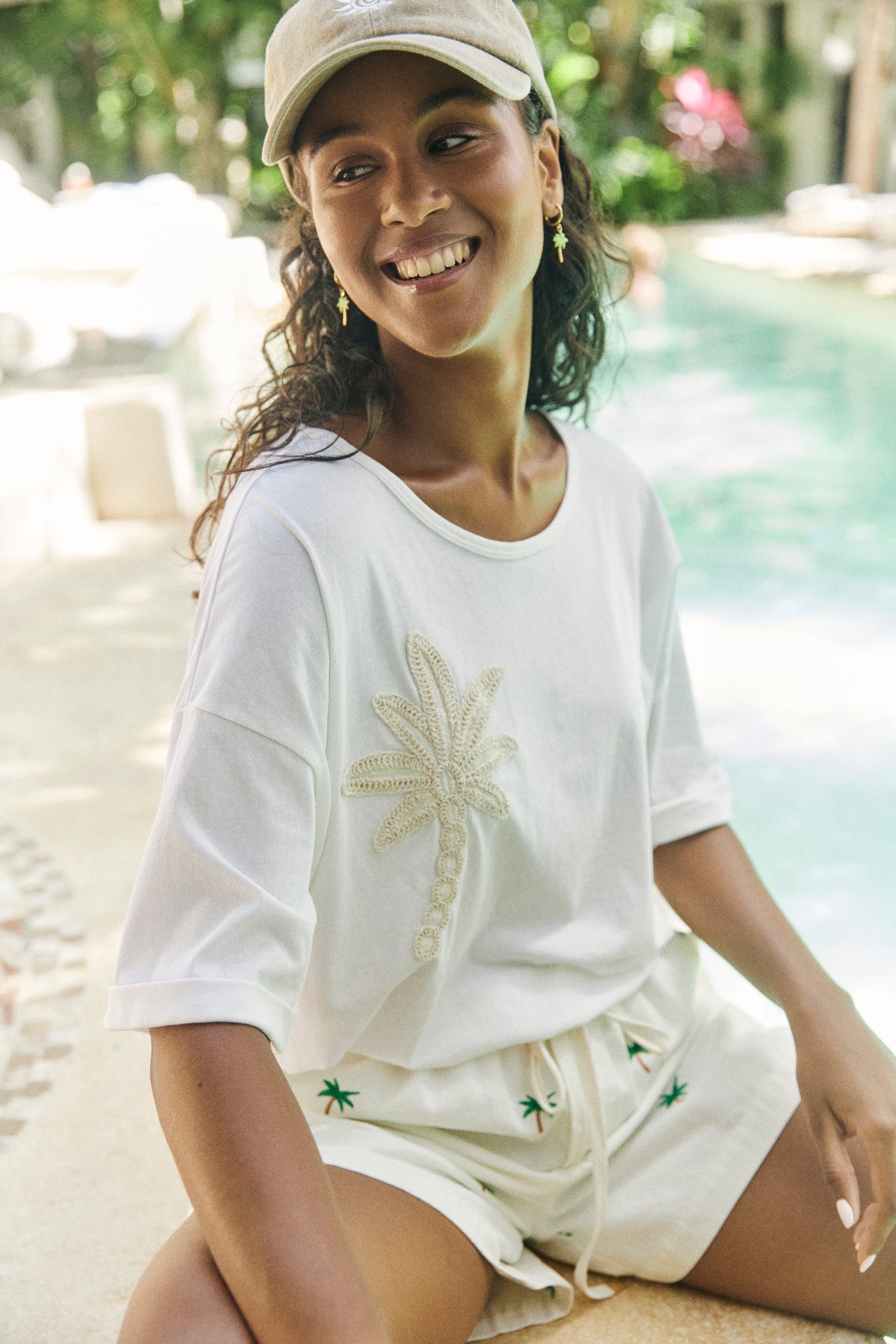 Zambezi T-shirt from The Haven Co - White