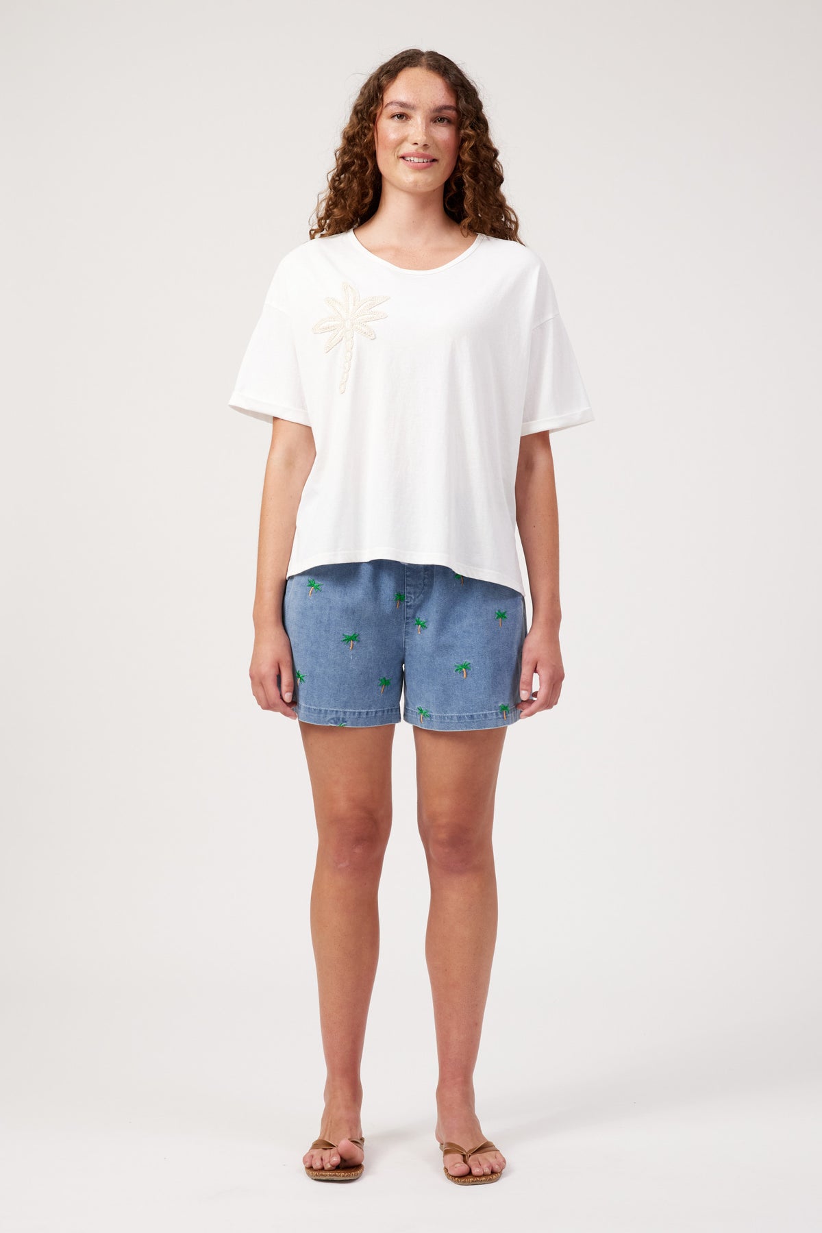 Zambezi T-shirt from The Haven Co - White