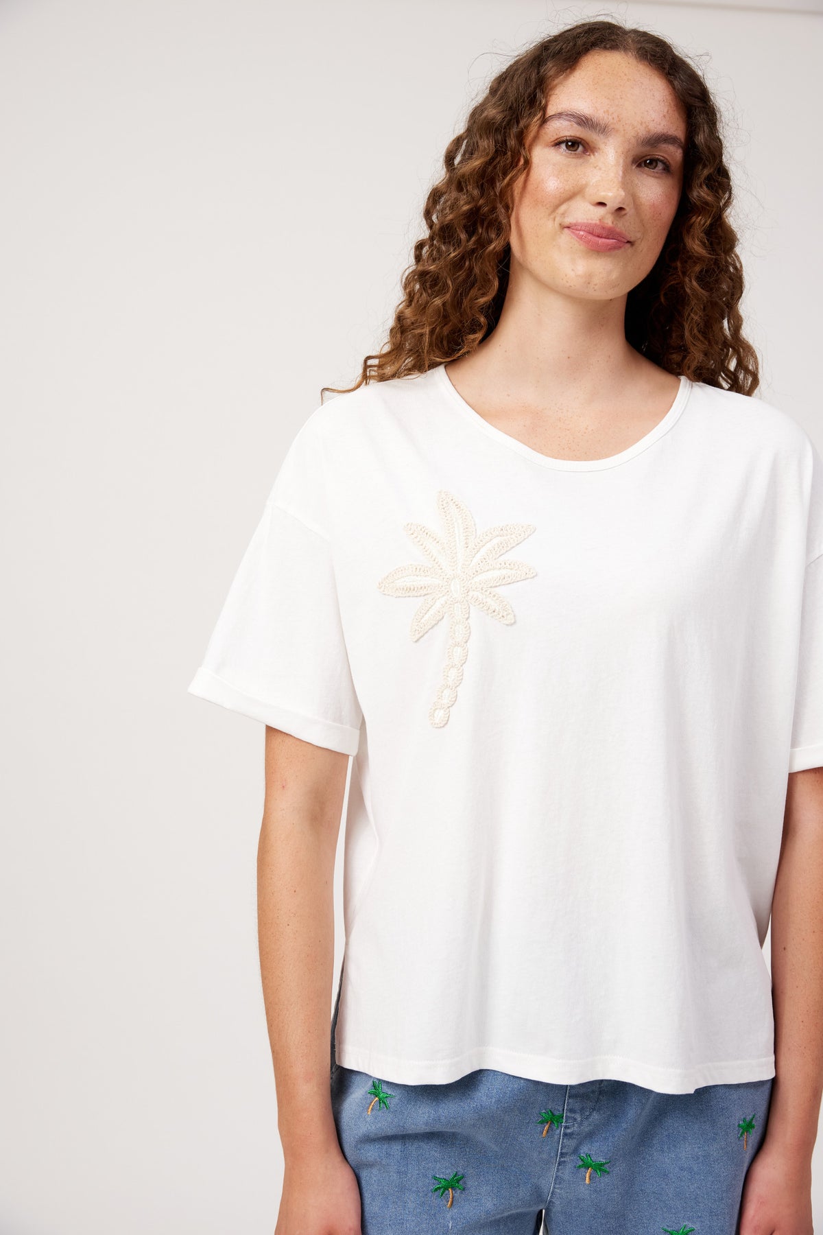 Zambezi T-shirt from The Haven Co - White