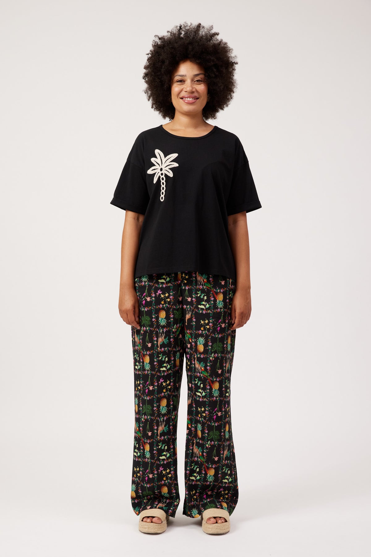 Zambezi T-shirt from The Haven Co - Black