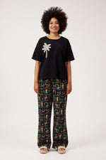 Zambezi T-shirt from The Haven Co - Black