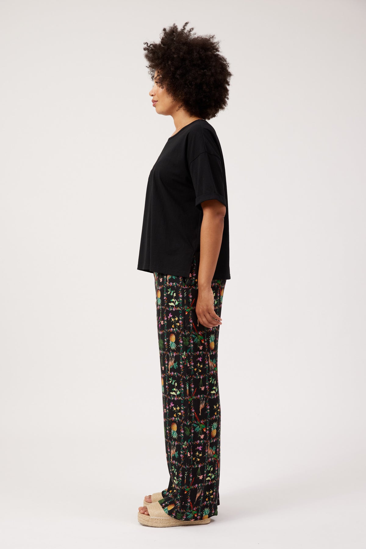 Zambezi T-shirt from The Haven Co - Black