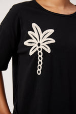 Zambezi T-shirt from The Haven Co - Black