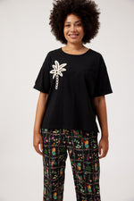 Zambezi T-shirt from The Haven Co - Black